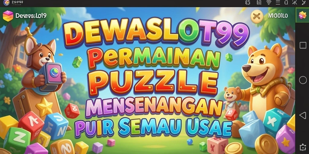 Tampilan gameplay DEWASLOT99 dengan teka-teki menarik.