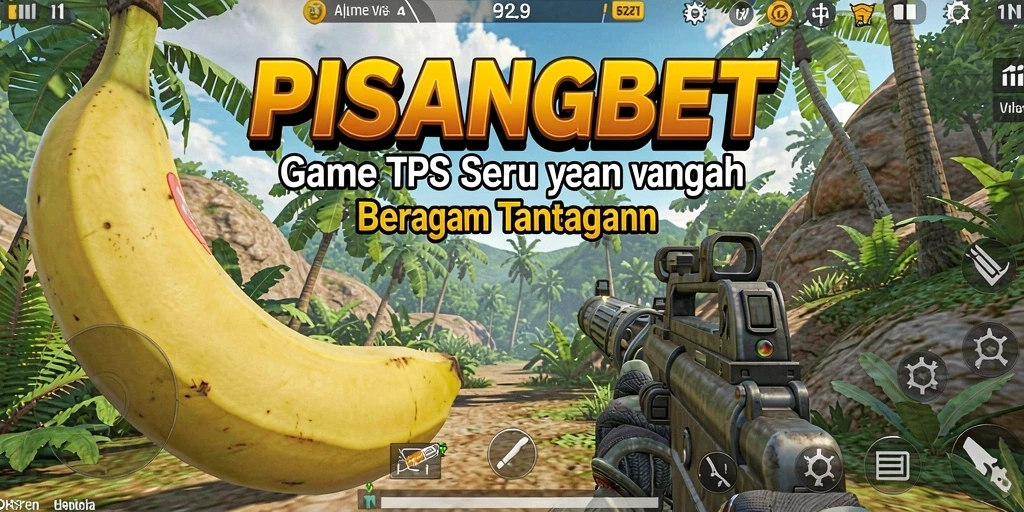 Screenshot gameplay <strong>PISANGBET</strong> yang menunjukkan aksi tembak-menembak yang intens.